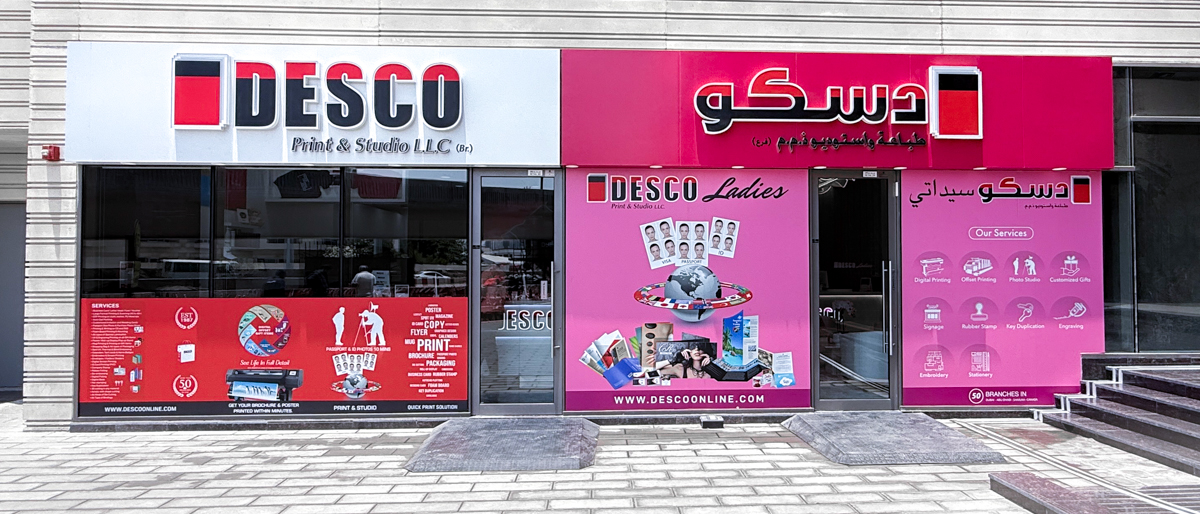 DESCO Copy & Print Center, Al Mina-Pink Studio, Dubai