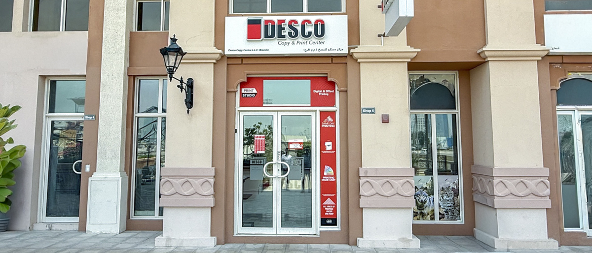DESCO Copy & Print Center, Sports City, Dubai