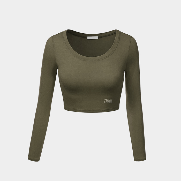 sports crop top in desco