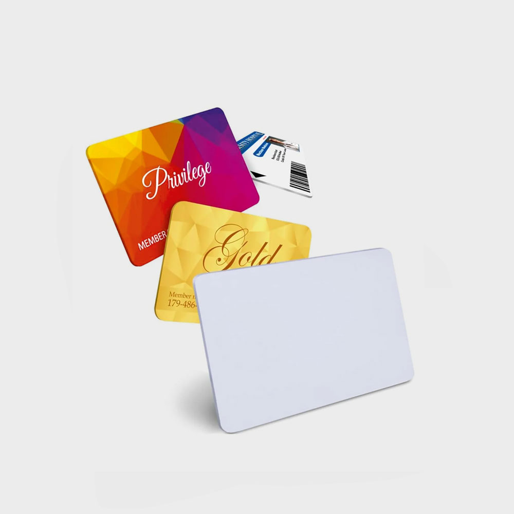 Plastic id card printing
