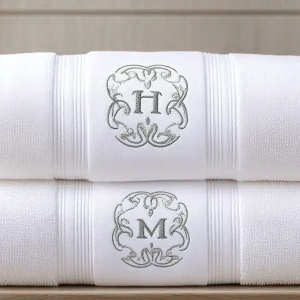 custom embroidery towel
